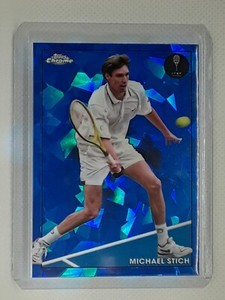 Michael Stich 2021 Topps Chrome Sapphire Tennis - #64 -