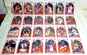 1989 NBA All Star Weekend FULL 24 CARD Set w. Michael Jordan in NM/Excellent (2)