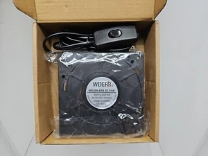 WDERAIR 120mm x 32mm Dual Ball EC Centrifugal Blower Fan AC 110V 115V 120V 220V - Picture 1 of 2