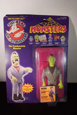 The Real Ghostbusters Frankenstein Monster 1989 vintage Kenner nuevo en caja Foto 1 de 3