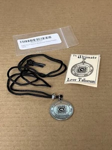 Schlüssel von Solomon TALISMAN ultimative Liebe Pentakel Zinn Anhänger mit Akkord Halskette - Bild 1 von 3
