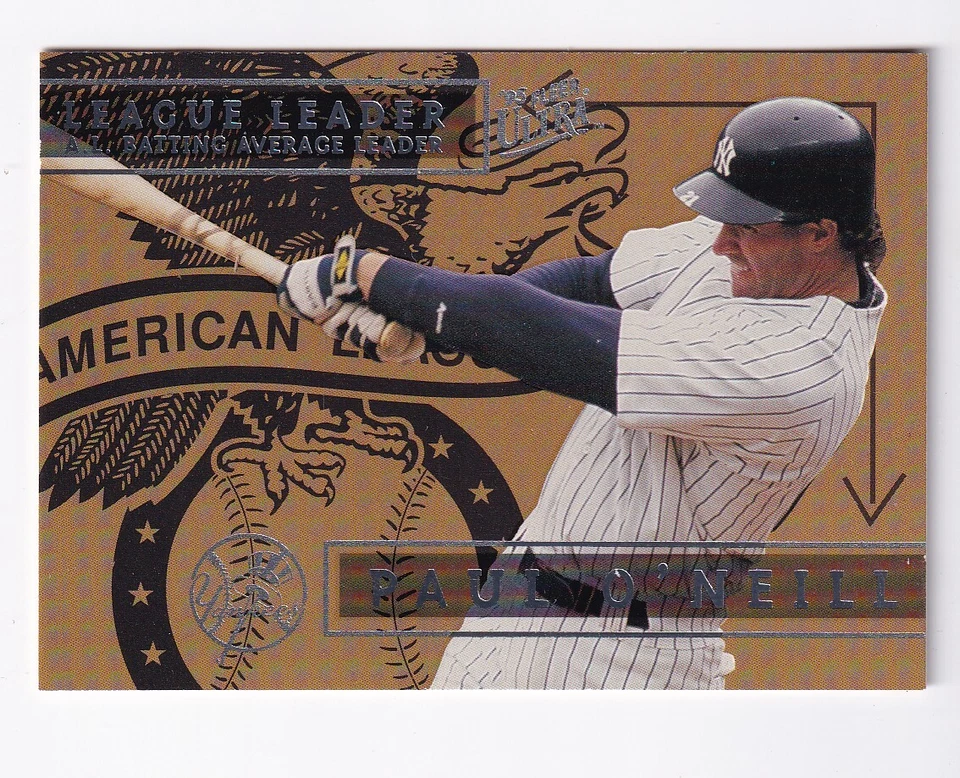 Paul O'Neill 1995 Ultra Fleer Yankees Insert Card # 1of 10 - Image 1 of 1