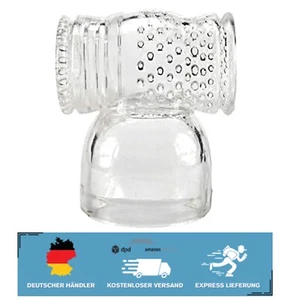 Wand Collection Attachment for Him – 55mm Head, Transparent, for Magic Wand &... - Bild 1 von 2
