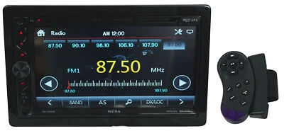 NESA NS-705NHB 7" Car Monitor 2-Din DVD Player w/Bluetooth/GPS/Android PhoneLink - Image 1 of 4