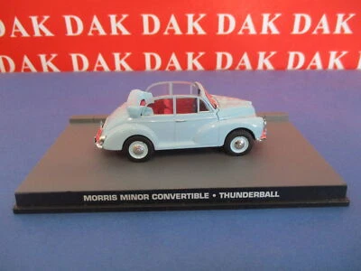 Die cast 1/43 Modellino Auto 007 James Bond Morris Minor Convertible Thunderball - Immagine 1 di 4