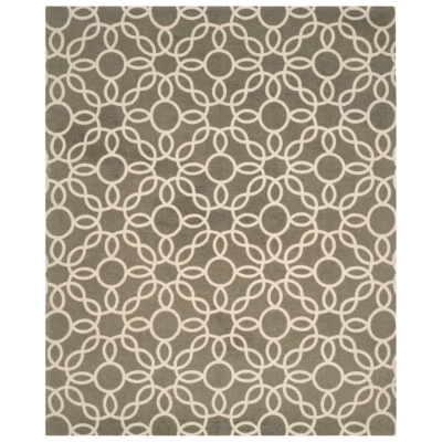 SAFAVIEH Cedar Brook CDR229D Handmade Grey / Ivory Rug - Image 1 of 4