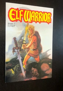 ELF WARRIOR #1 (Adventure 1987) -- SIGNED / NUMBERED Limited Ed -- Peter Hsu - Picture 1 of 2