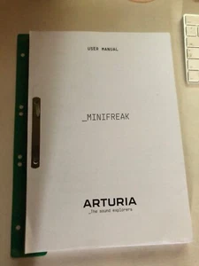 Bedienungsanleitung-Manual, FÜR ARTURIA MINIFREAK, Handbuch,107 SEITEN! - Bild 1 von 1
