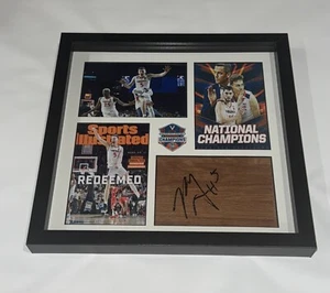 KYLE GUY SIGNED 12X12 FLOORBOARD COLLAGE VIRGINIA CAVALIERS 2019 CHAMPS JSA COA - Picture 1 of 2