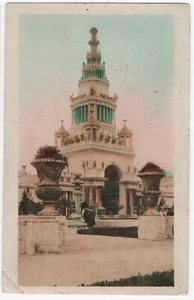 Postal tintada RPPC de San Francisco, CA California 1915, P.P.I.E. Torre de Joyas - Imagen 1 de 2