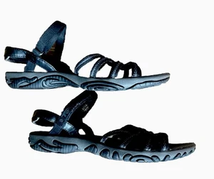 Sandalias TEVA Kayenta Cómodas Talla 10 Aire Libre Atléticas Senderismo Negras con Cordones para Mujer - Imagen 1 de 8