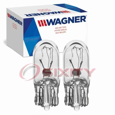 2 bombillas de matrícula Wagner para Hyundai Accent Azera hu 1995-2018 Foto 1 de 4