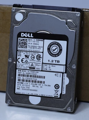DELL 89D42 2.5 HDD  1.2TB 10K SAS 2.5 12Gbps HDEBF01DAA51 - Image 1 of 2
