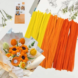 300PCS Scovolini Colorati per Lavoretti Fiori Fili Di Ciniglia Scovolini Pipa Cl - Foto 1 di 12