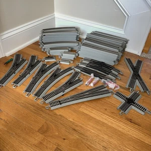 Bachmann ez track ho scale lot of 93 track pieces - Picture 1 of 10