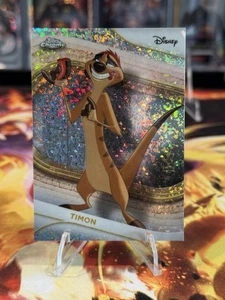 2025 Topps Chrome Disney Timon Mini Diamond Refractor #98 The Lion King - Picture 1 of 2