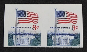 CKStamps: Colección de estampillas extrañas EFO de error de Estados Unidos Scott #1338GH como nuevas casi nuevas en buen estado imperfectas - Imagen 1 de 2