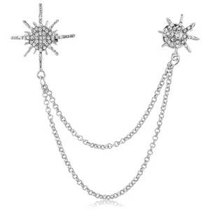 Broche Estrella Prendedor Solapa Decorativo Broche Estrás Forma Estrella Estrás - Imagen 1 de 11