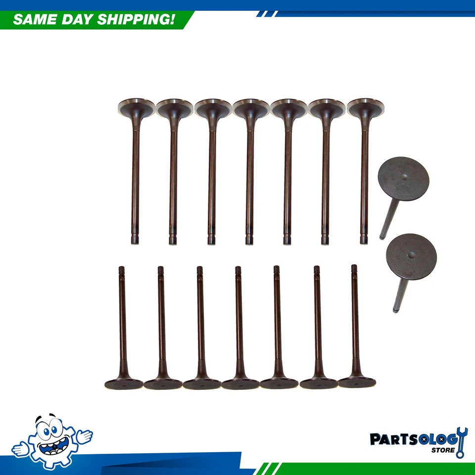 Kit de válvula de admisión de escape DNJ VK164200 para 94-03 Ford V8 7,3 L OHV 16V Foto 1 de 1