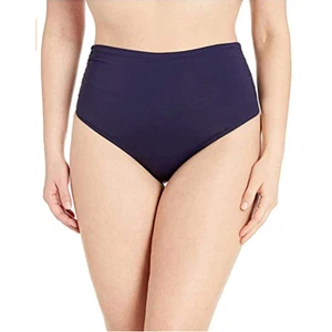 Anne Cole Navy Blue Plus Size Bikini Bottom Size 22W 3-Way Convertible New  - Picture 1 of 5
