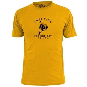 Mens Just Ride For One Day Scooter T Shirt Vespa Mod Weller - Picture 1 of 4