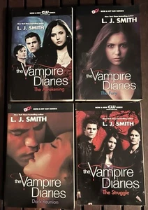 The Vampire Diaries Novels 1, 2, 3 & 4 New - Picture 1 of 11