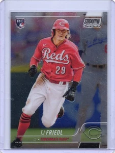 2022 Topps Stadium Club Chrome - T.J. Friedl #240 (RC) Cincinnati Reds - Picture 1 of 2