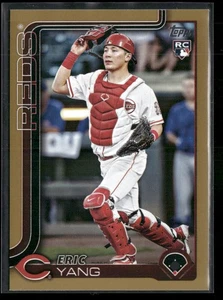 Actualización Topps 2025 #US168 Eric Yang RC Gold #/2025 - Cincinnati Reds - Imagen 1 de 2