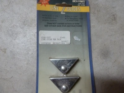 Anchormate WORTH Pulley 2 Line Guides for 1/4" line