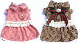 Katzenkleidung, Hundekleidung - freundliches und stilvolles Katzen-Hundekleid, Haustierkleidung, Katze - Bild 1 von 12