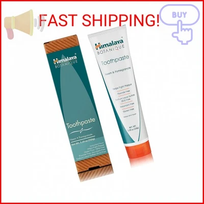 Himalaya Botanique Original Neem & Pomegranate Botanical Toothpaste, 5.29 oz - Image 1 of 2