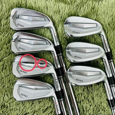 Ping i210 Iron Set 5-9+Pw+Uw Ns Pro Modus3 Tour120 Flex-X 7pcs Right-Handed Used - Image 1 of 4