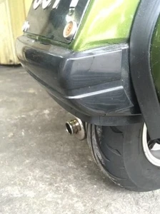 Vespa Px Ps 150 Excel Rear Protection Tail Rear Guard Bumper  - Picture 1 of 4