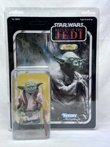Star Wars ROTJ Yoda Jedi Master - Brown Snake Jumbo Figure Kenner Gentle Giant - Picture 1 of 12