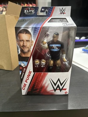 Figura de acción de lucha libre de juguete Mattel CM Punk - WWE Elite 115 Foto 1 de 2