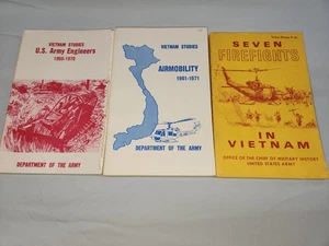 Lot #1 - 3 PB Books Vietnam Studies: Engineers, Firefights and Airmobility - Picture 1 of 8