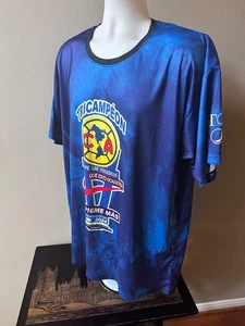 Camiseta de fútbol Tricampeón CA Liga México #16 Corona (XL) azul - Imagen 1 de 6