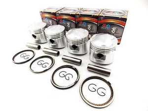 HONDA CB750C CUSTOM DOHC 80-82 STD FORSETI PISTON SET 62mm RINGS PIN CLIPS - Bild 1 von 3