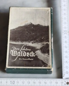 karten spiel alt quartett DAS SCHÖNE WALDECK 48 bild beschreibung karten vintage - Picture 1 of 22