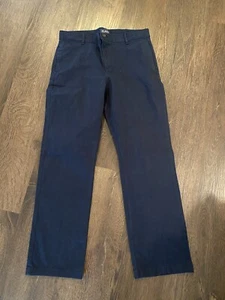 Boys Navy Blue Uniform Chino Pants Size 14 Husky The Children’s Place #9 - Picture 1 of 4