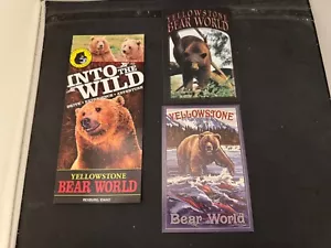 Folleto y postales de Yellowstone Bear World Rexburg Idaho - Como nuevo - Imagen 1 de 2