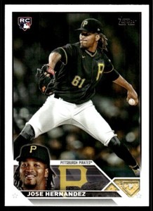 2023 Topps Update Base #US185 Jose Hernandez RC Pittsburgh Pirates
