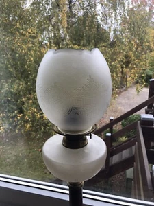 Victorian Clear Shade Acid Etched Pattern with it’s orig. schrift - Bild 1 von 10