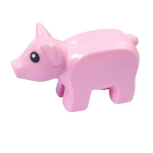 Lego Nuevo Rosa Lechón Animal de Granja para Minifigura Pequeño Cerdo Bebé - Imagen 1 de 1
