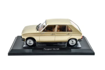 Peugeot 104 GR de 1981 Beige métallisé au 1/18 de NOREV 184904 - Photo 1/4