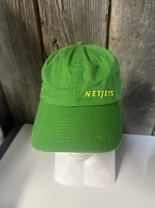 NetJets QS Signature Series Green Cap Hat Strapback Berkshire Hathaway - Picture 1 of 5