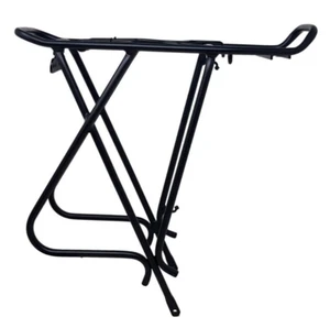 Replacement Rear Bike Carrier 28" Black Alloy Luggage Rack With Spring Top - Picture 1 of 3