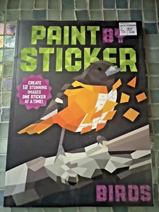 Paint by Sticker Birds Activity Book Create 12 Images! - Picture 1 of 4