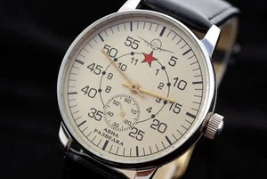 Pobeda Air reconnaissance military German WAR2 vs CCCP pilot's watch - Picture 1 of 1
