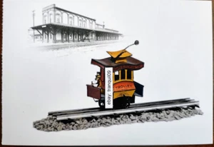 Collector PC: Toonerville Trolley 1922 by Fontaine Fox & Reading RR Sta backdrop - Bild 1 von 2